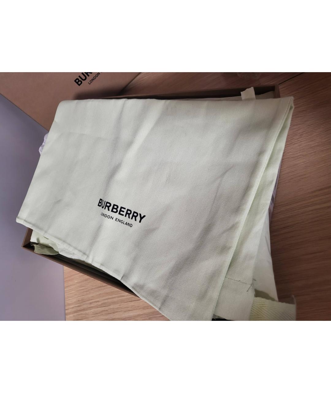 BURBERRY Коричневые туфли, фото 7
