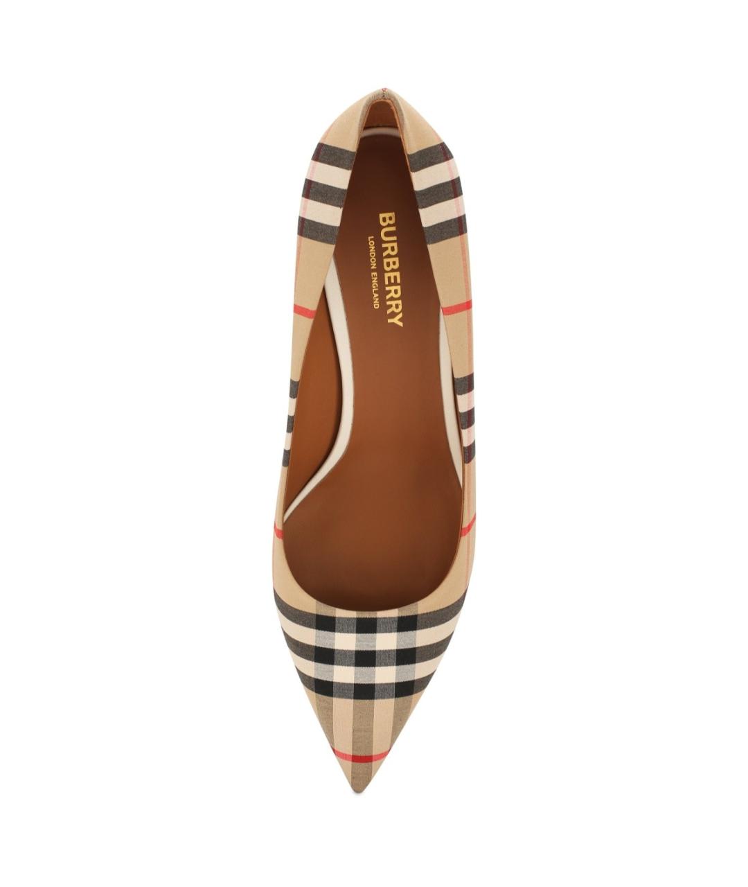 BURBERRY Коричневые туфли, фото 2