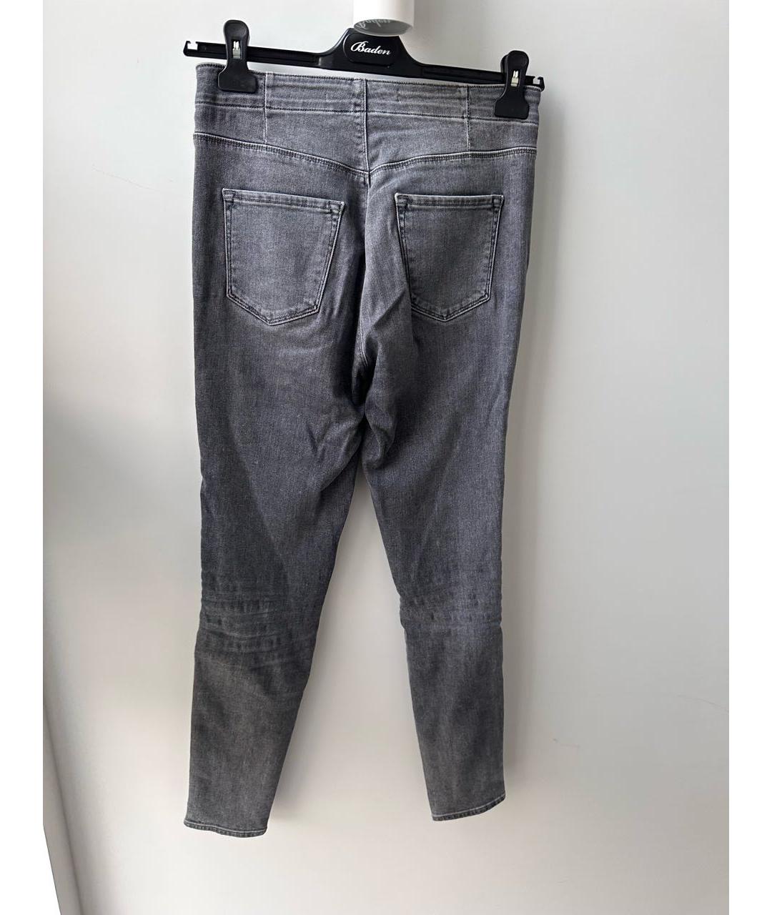 JBRAND Серые хлопко-эластановые джинсы слим, фото 2