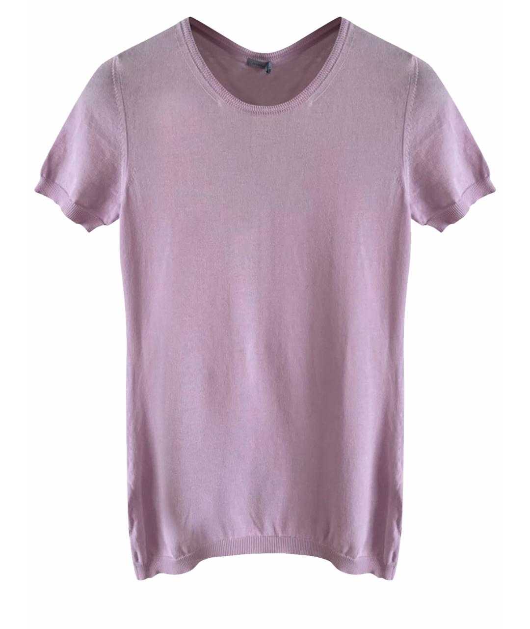 MALO Розовая хлопковая футболка, фото 1