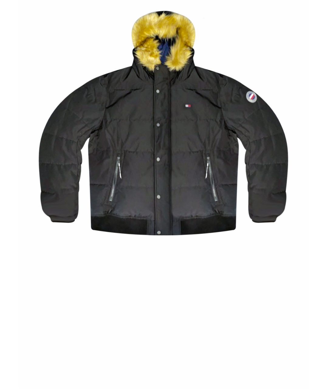 TOMMY HILFIGER Черная синтетическая куртка, фото 1