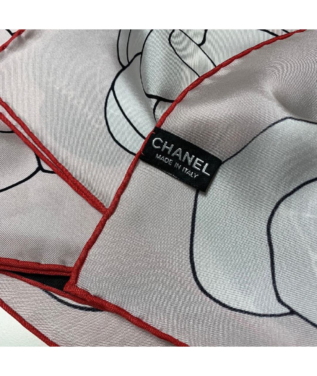 CHANEL Мульти шелковый платок, фото 3