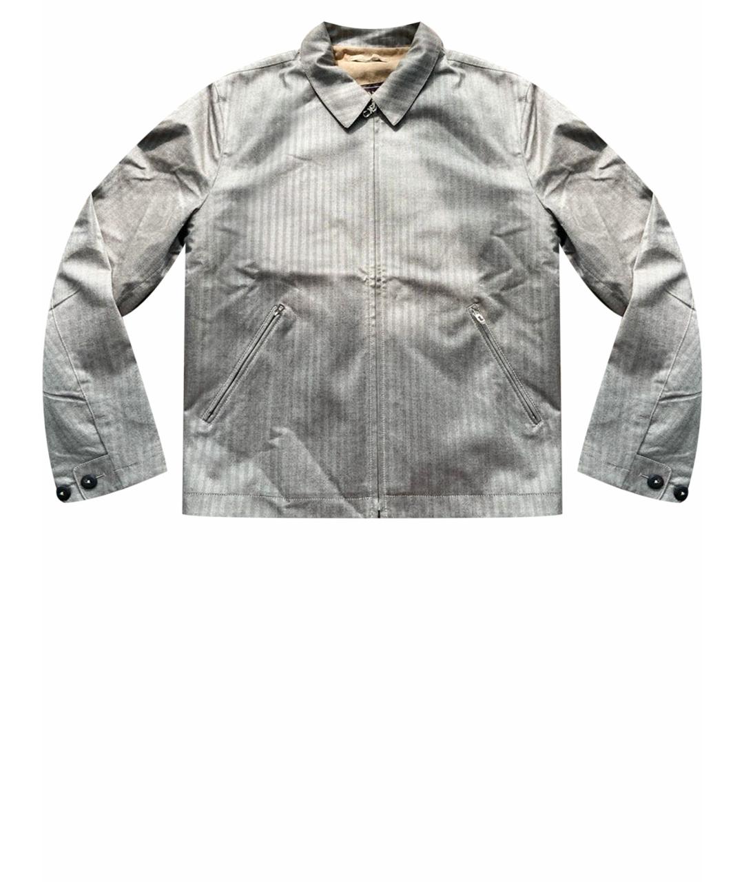 CANALI Серая полиэстеровая куртка, фото 1