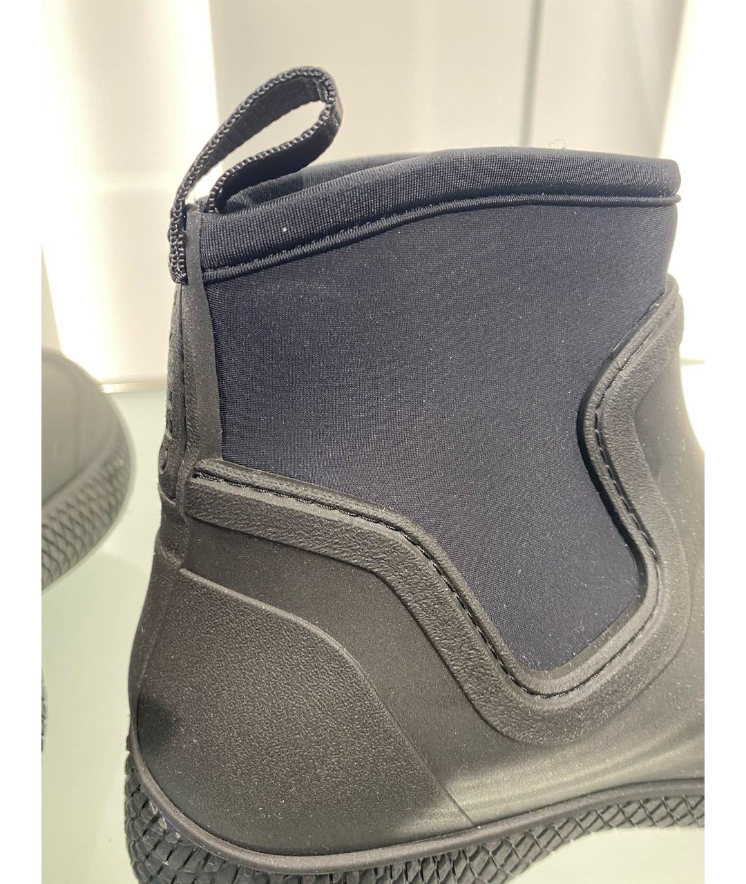 CELINE PRE-OWNED Черные резиновые ботинки, фото 5