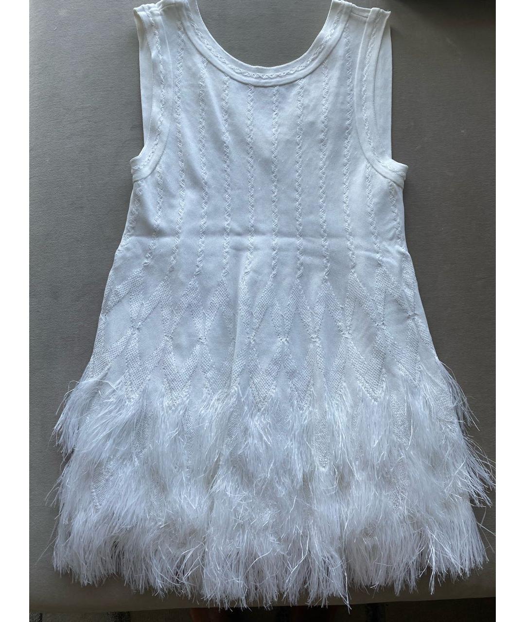 ALAIA Белое коктейльное платье, фото 2