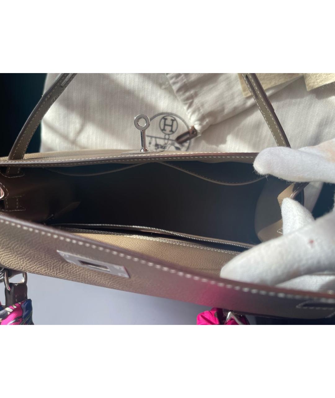 HERMES PRE-OWNED Кожаная сумка с короткими ручками, фото 8