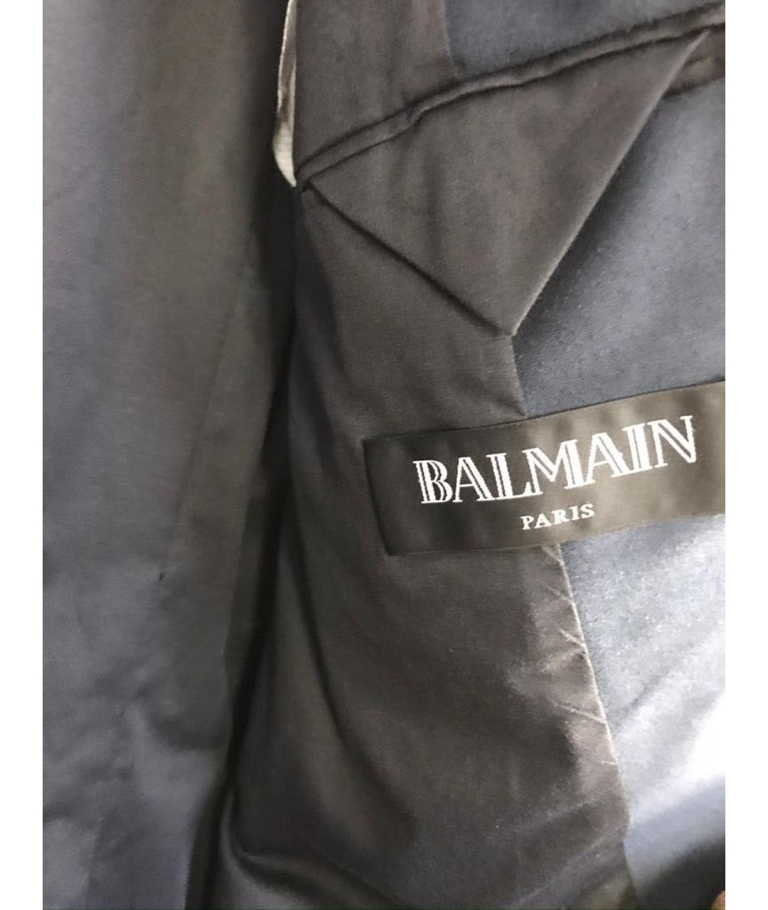 BALMAIN Черный пиджак, фото 6