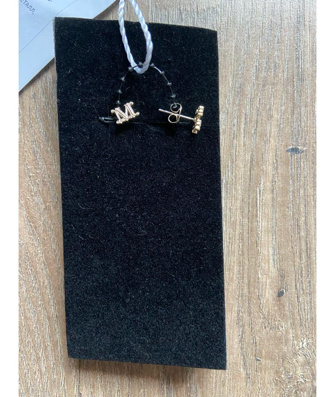 MAX MARA Золотые серьги, фото 3