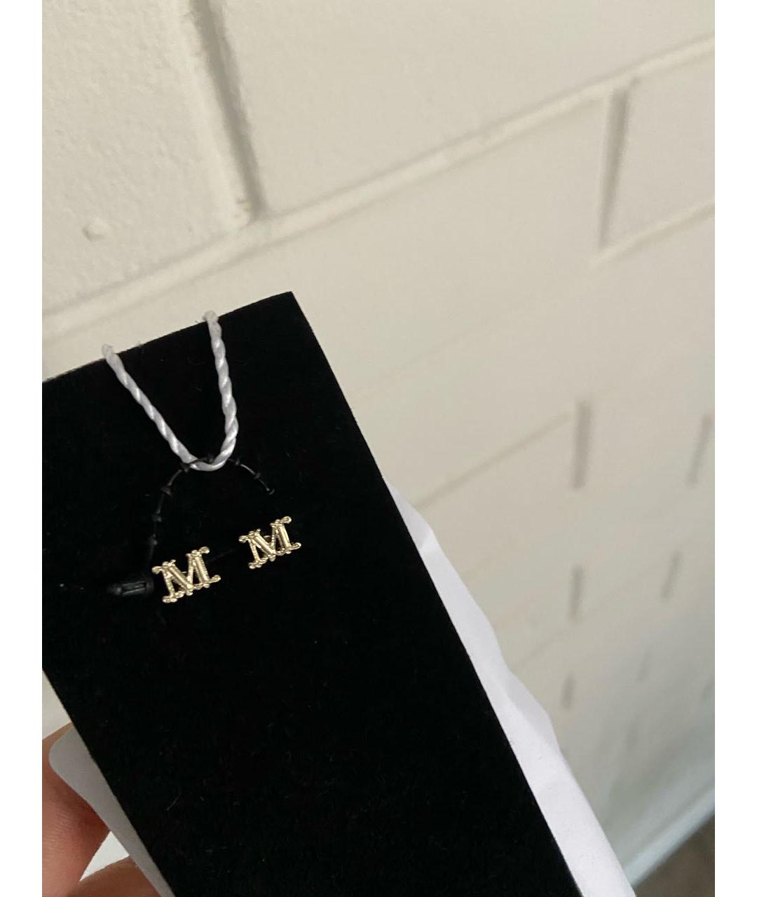 MAX MARA Золотые серьги, фото 5