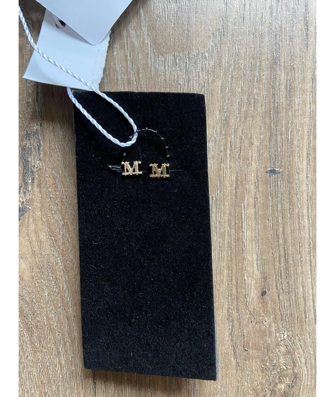 MAX MARA Золотые серьги, фото 4