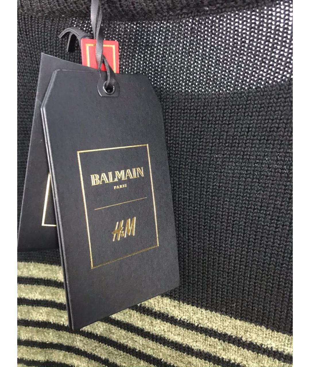 BALMAIN Черный джемпер / свитер, фото 7