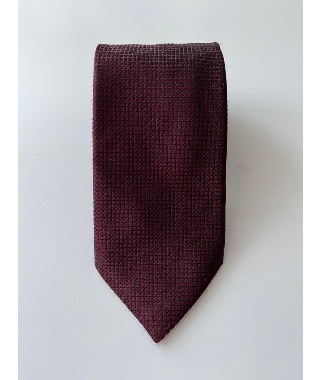 CANALI Бордовый галстук, фото 4