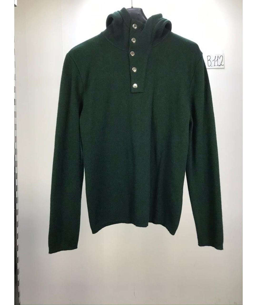 BALMAIN Зеленый джемпер / свитер, фото 5