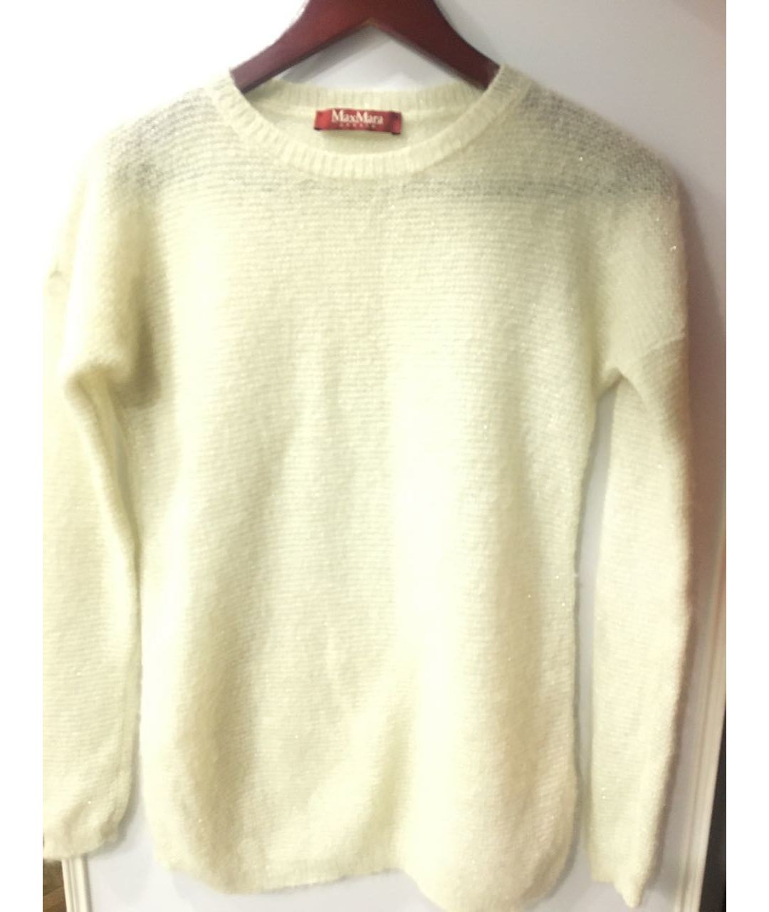 'S MAX MARA Белый джемпер / свитер, фото 5
