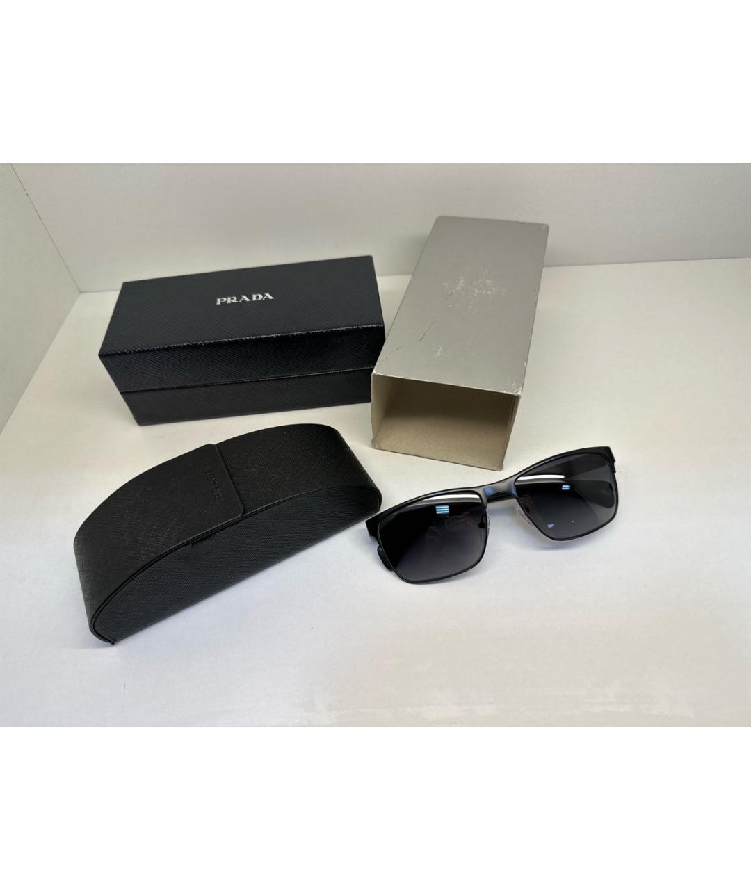 PRADA Пластиковые солнцезащитные очки, фото 4