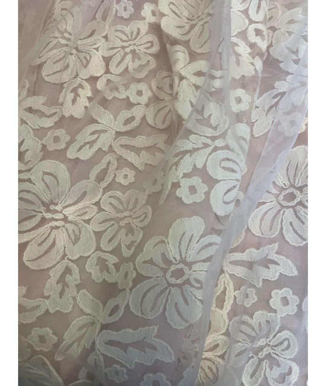 ERMANNO SCERVINO Розовая полиэстеровая юбка макси, фото 4