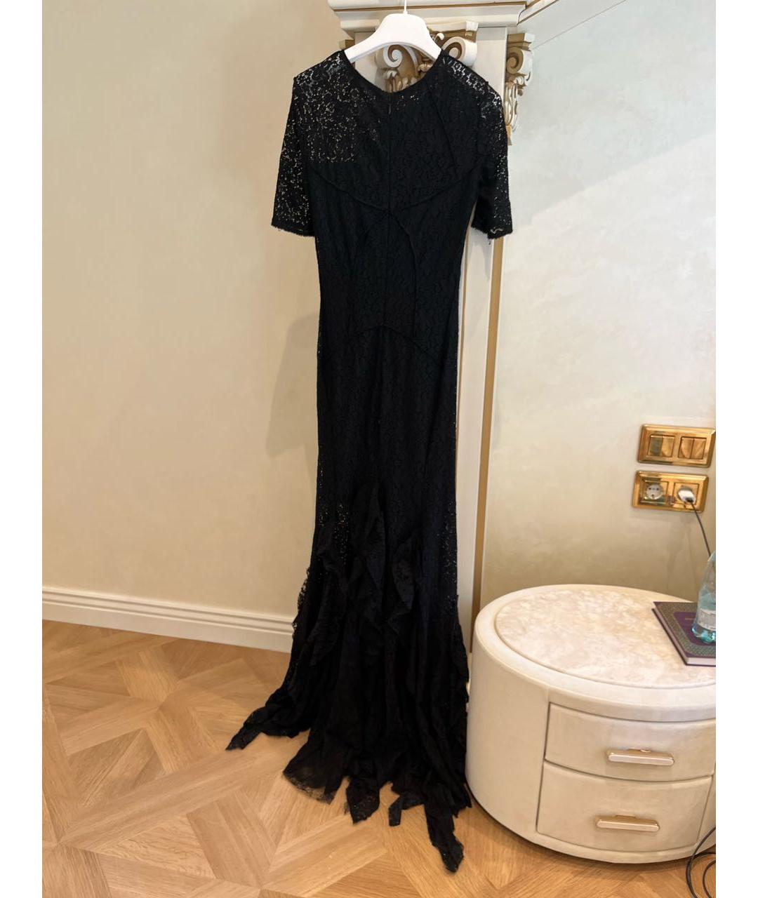 NINA RICCI Черное вечернее платье, фото 2