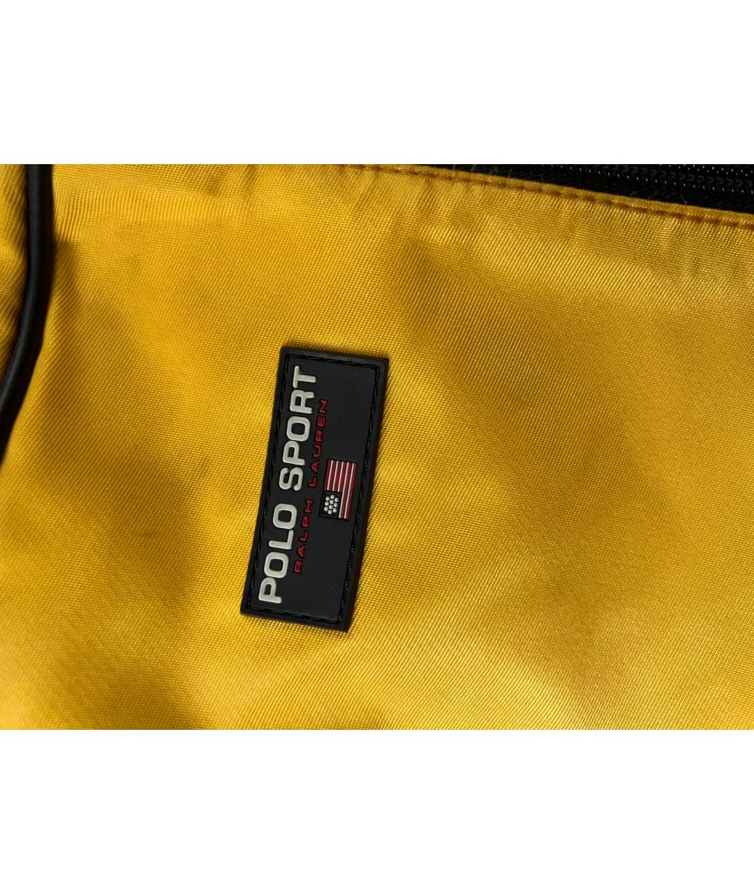 POLO RALPH LAUREN Желтый рюкзак, фото 2
