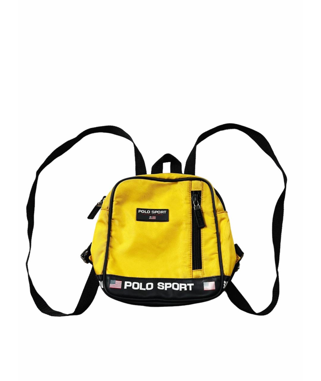 POLO RALPH LAUREN Желтый рюкзак, фото 1