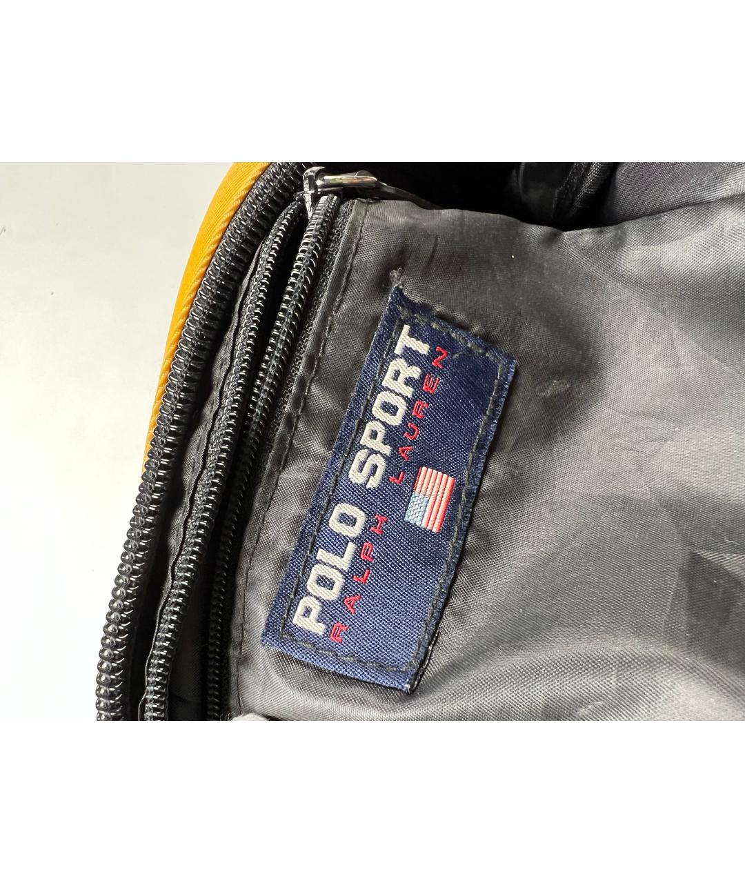 POLO RALPH LAUREN Желтый рюкзак, фото 4