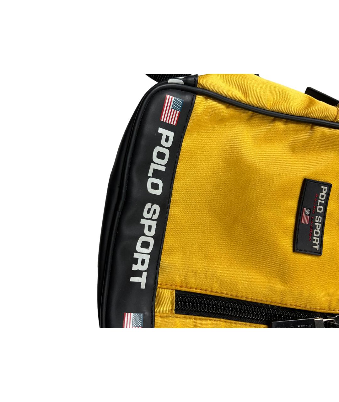 POLO RALPH LAUREN Желтый рюкзак, фото 6