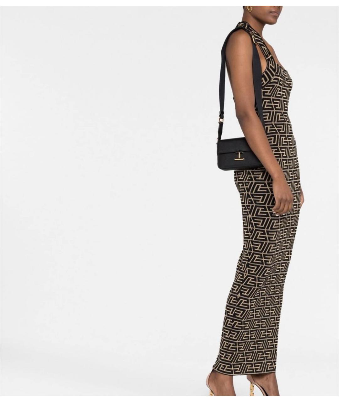 TOM FORD Черная кожаная сумка через плечо, фото 4