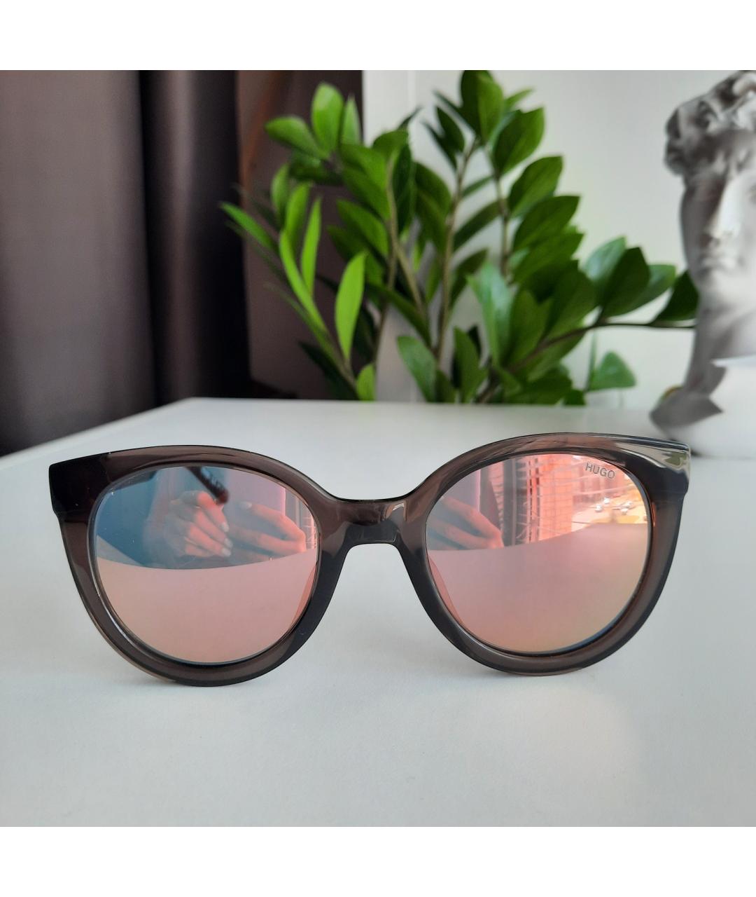HUGO BOSS Серые солнцезащитные очки, фото 6