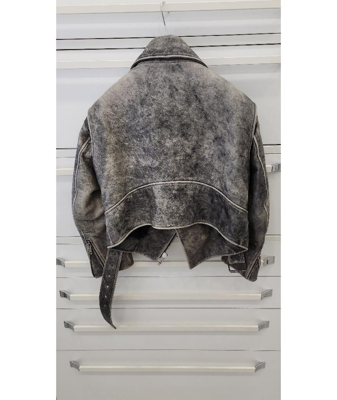 BALENCIAGA Кожаная куртка, фото 2