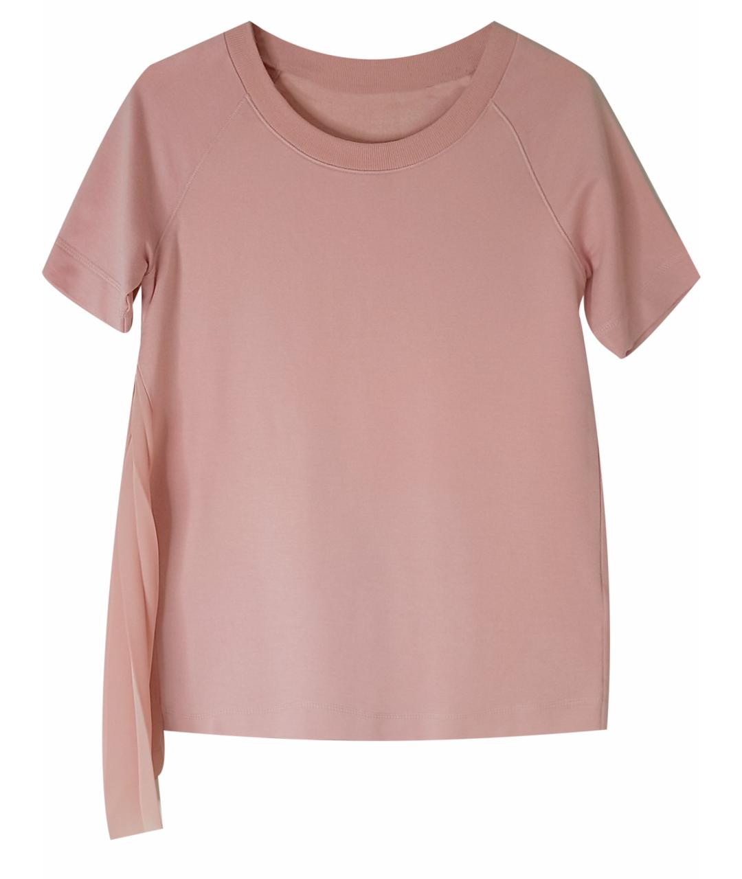 ESCADA Розовая вискозная футболка, фото 1