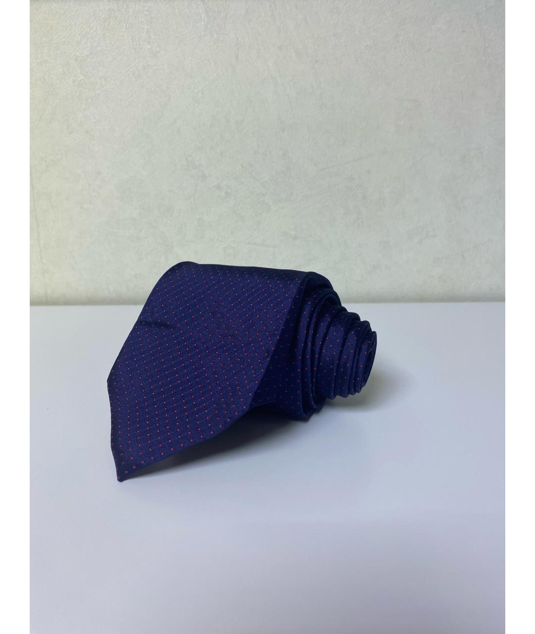 KITON Синий галстук, фото 2