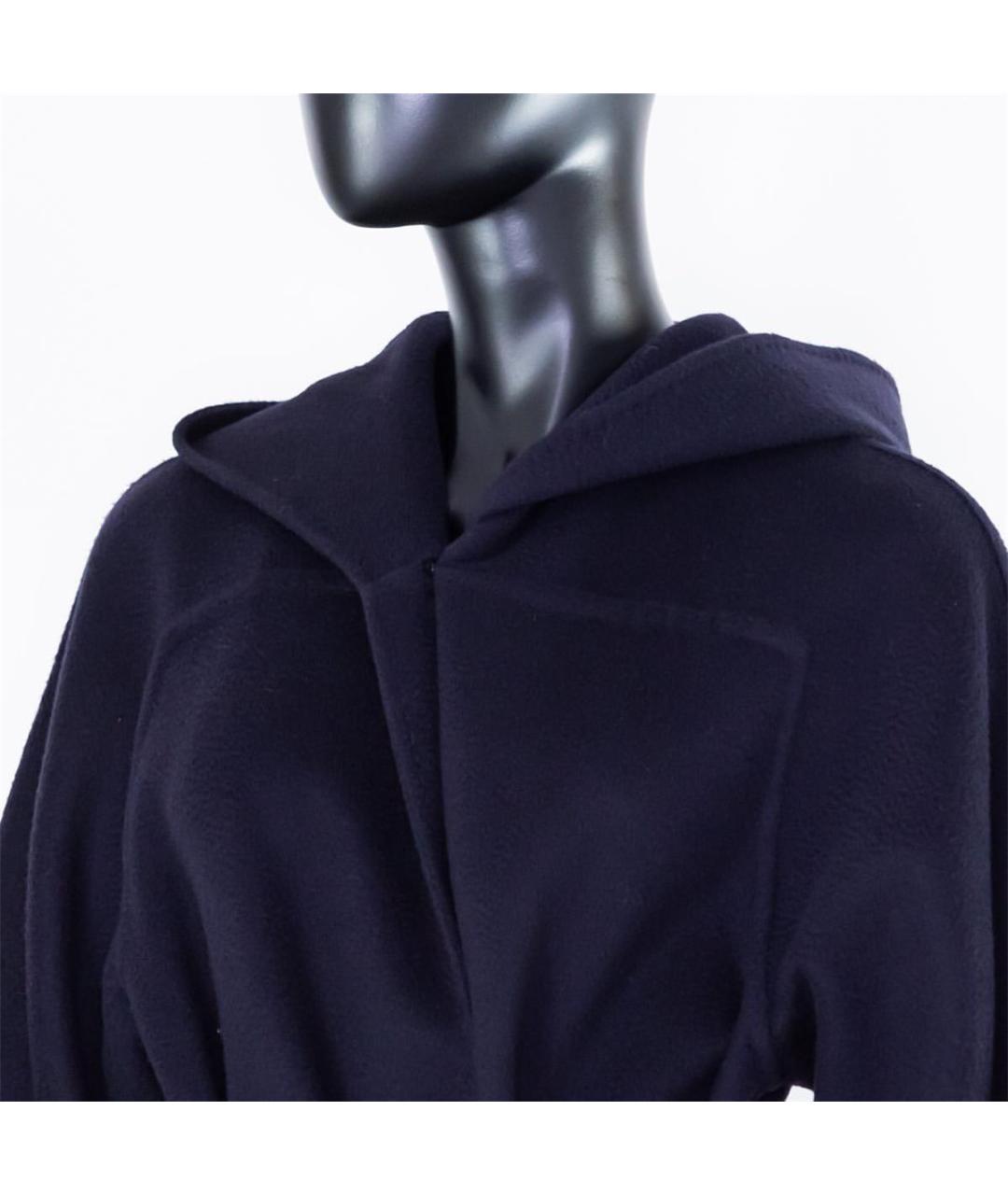 MAX MARA Синее кашемировое пальто, фото 2