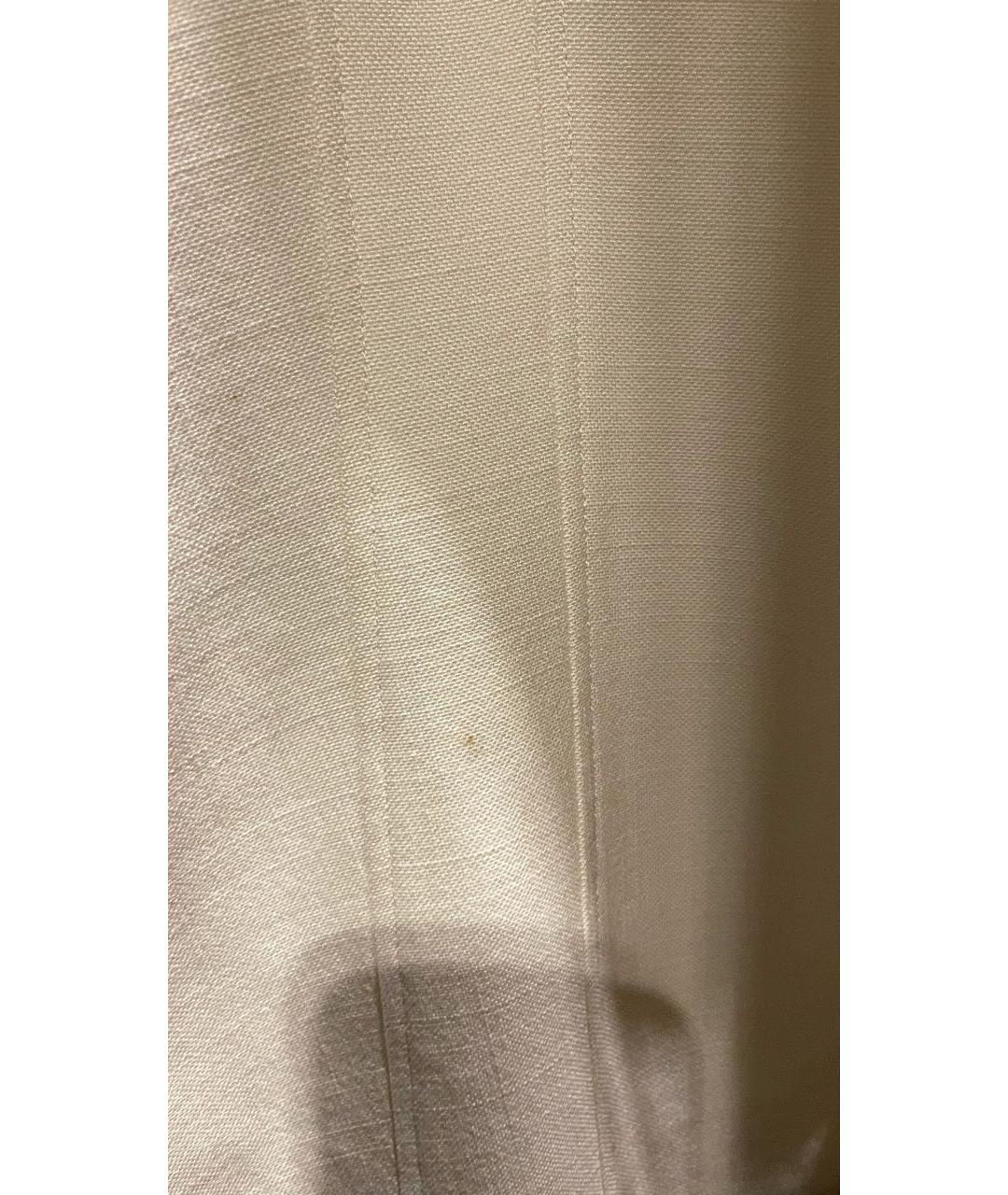JACQUEMUS Белый хлопковый жакет/пиджак, фото 8