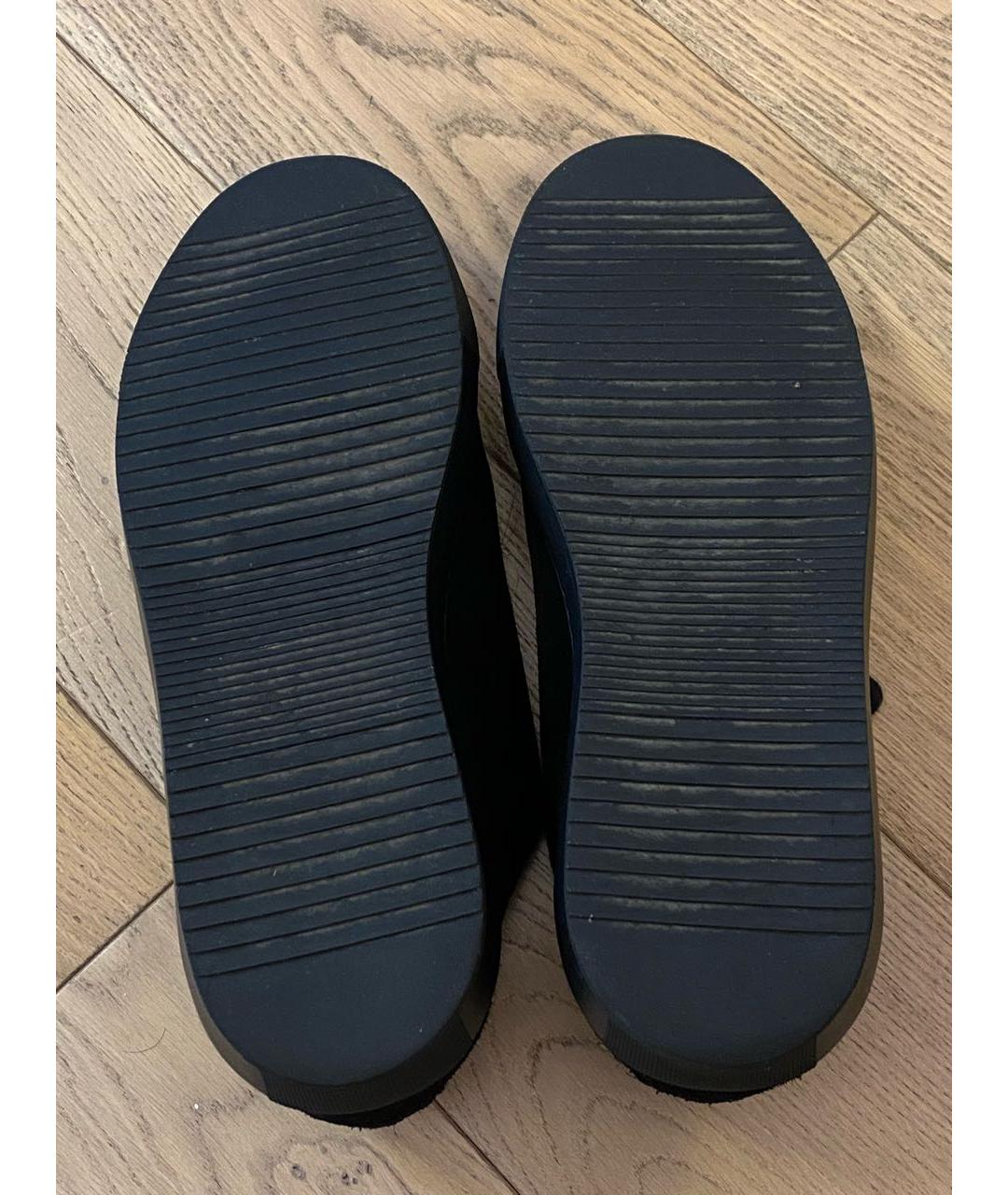 AXEL ARIGATO Черные замшевые низкие кроссовки / кеды, фото 5