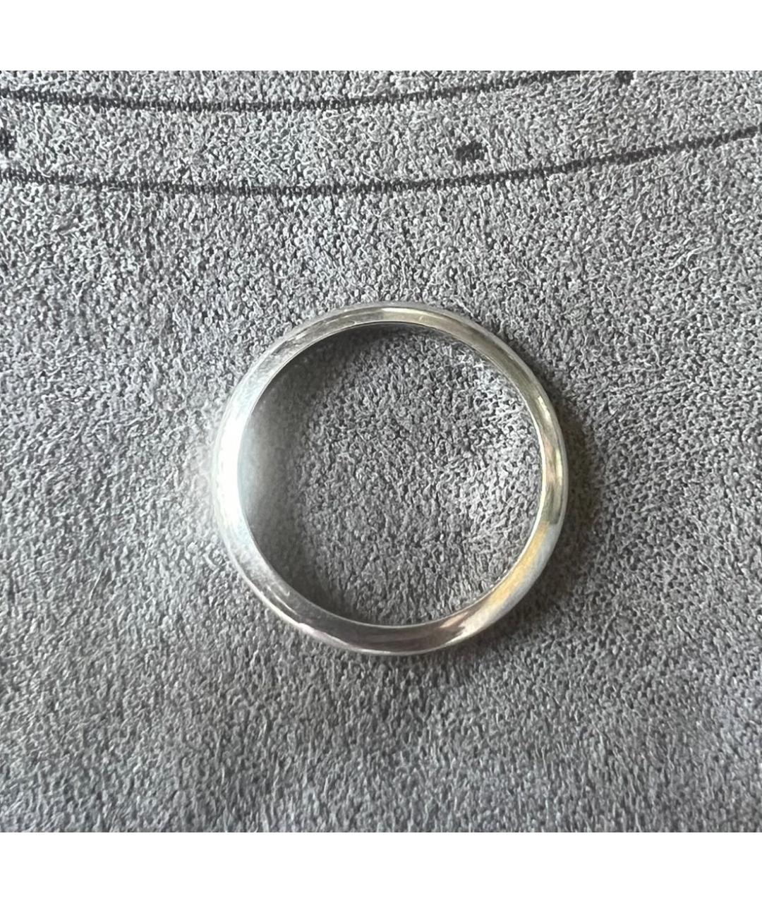 TIFFANY&CO Серебряное платиновое кольцо, фото 5