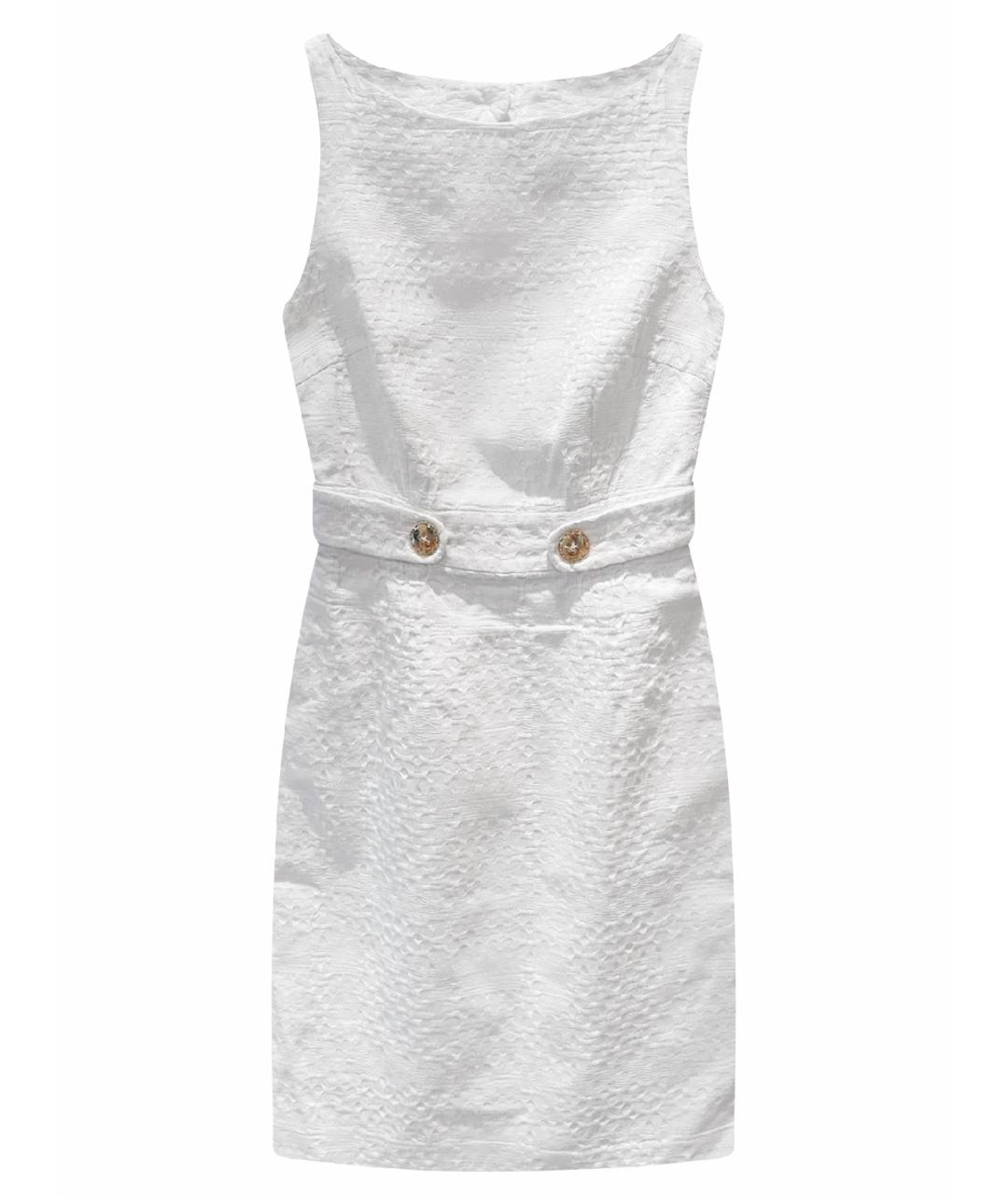 MILLY Белое хлопковое повседневное платье, фото 1