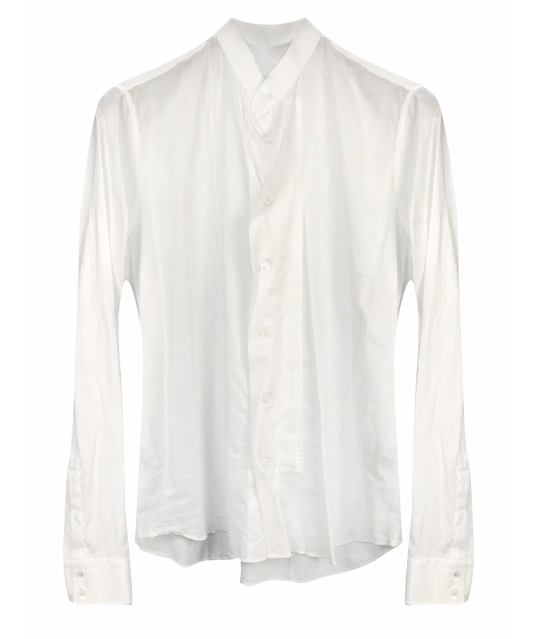BALMAIN Белая хлопковая классическая рубашка, фото 1