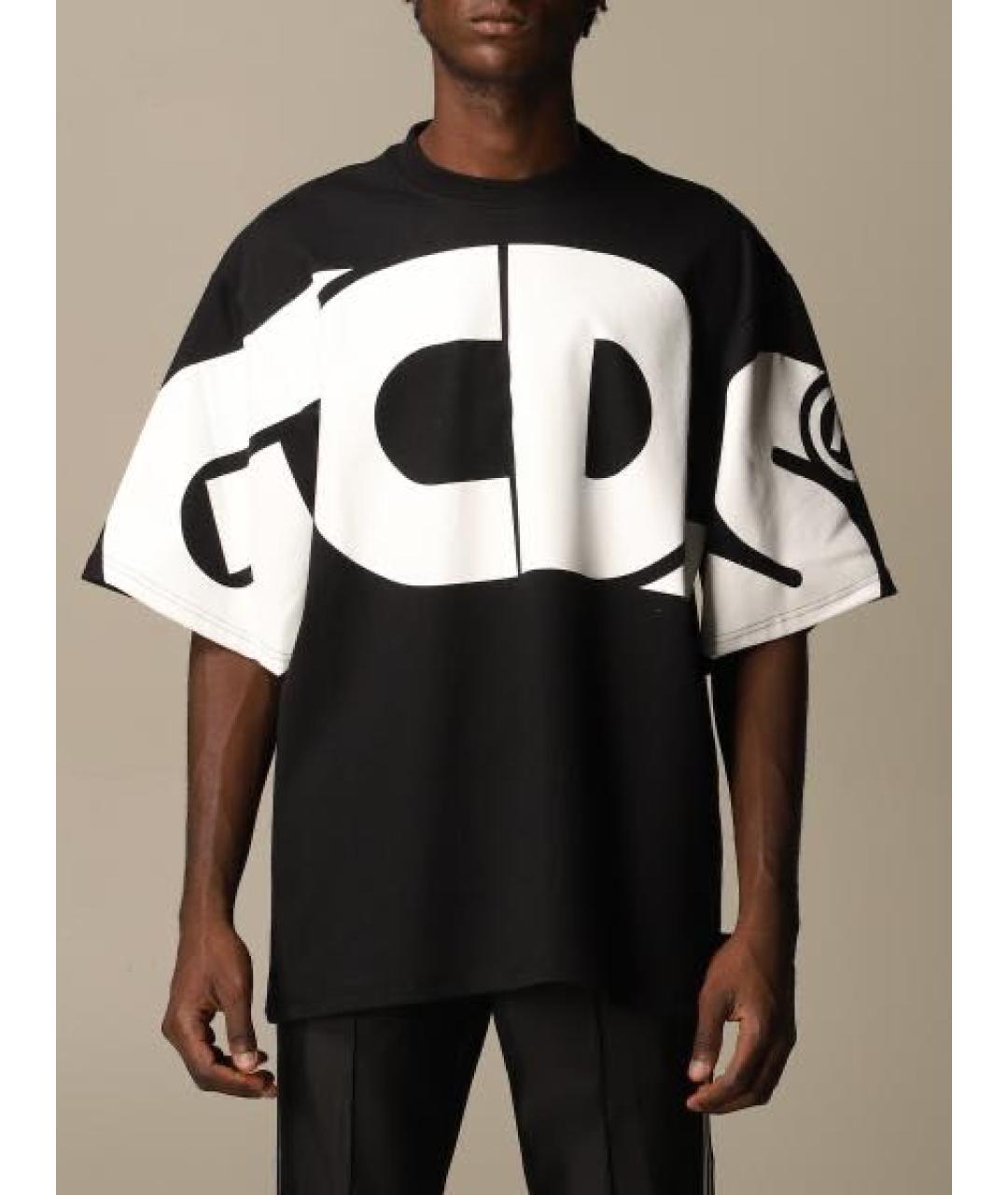 GCDS Черная футболка, фото 7