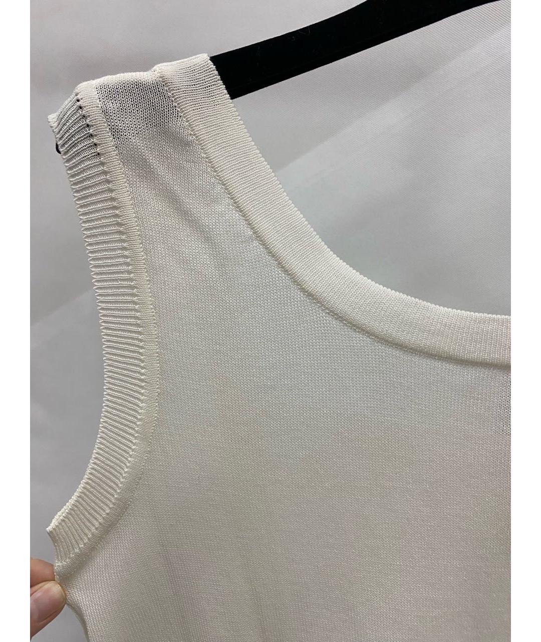 ERMANNO SCERVINO Хлопковая майка, фото 4