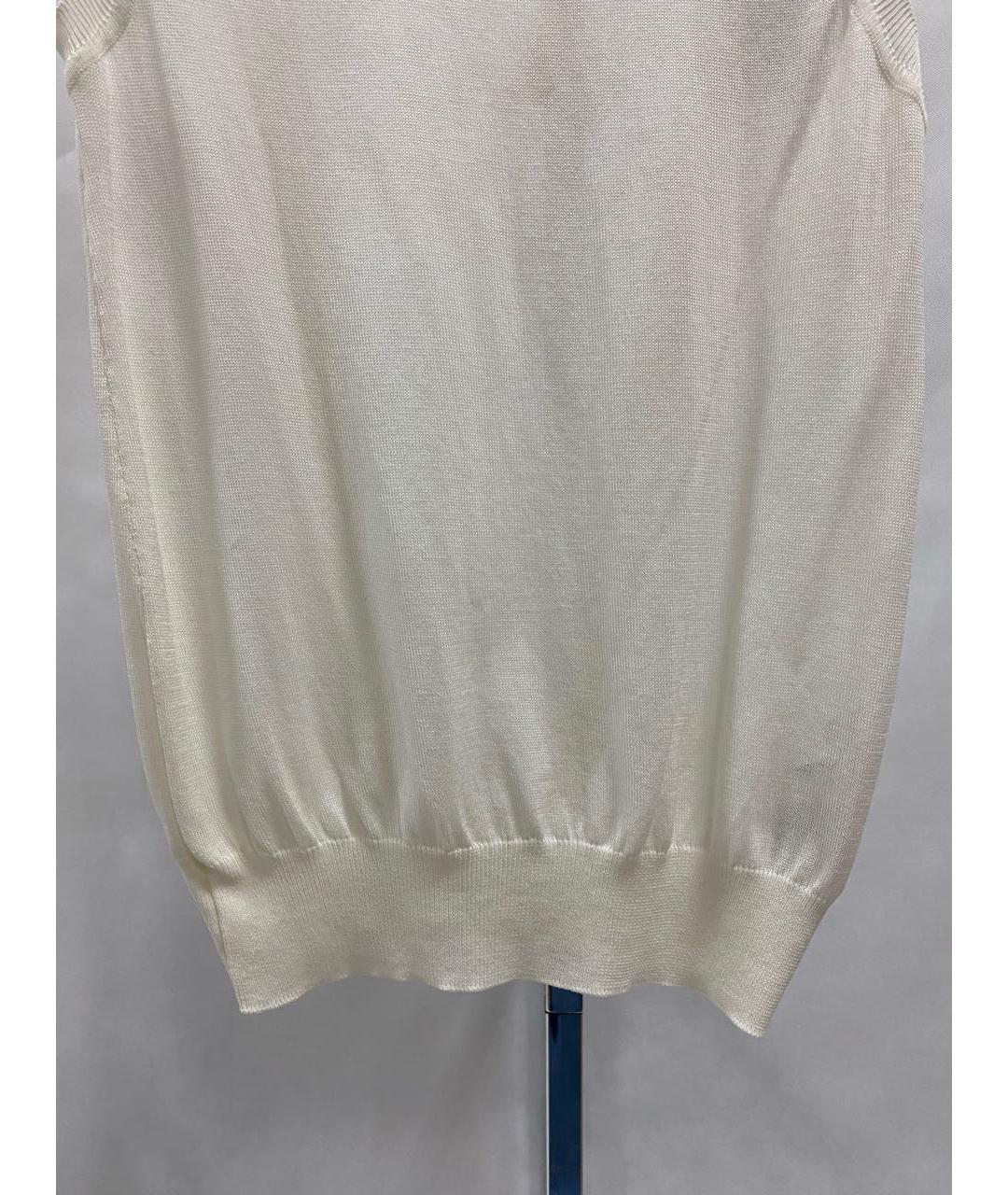 ERMANNO SCERVINO Хлопковая майка, фото 5