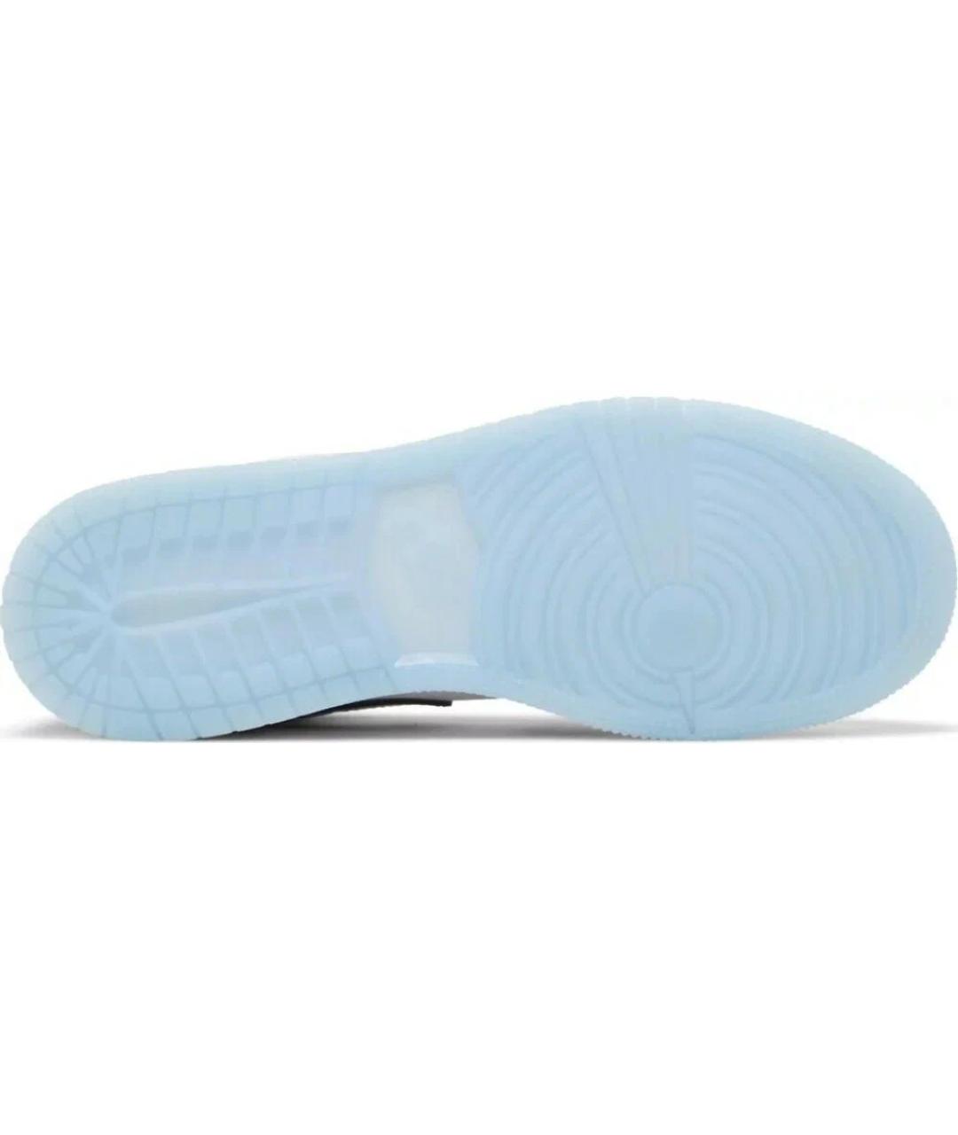 JORDAN Черные кроссовки из лакированной кожи, фото 3