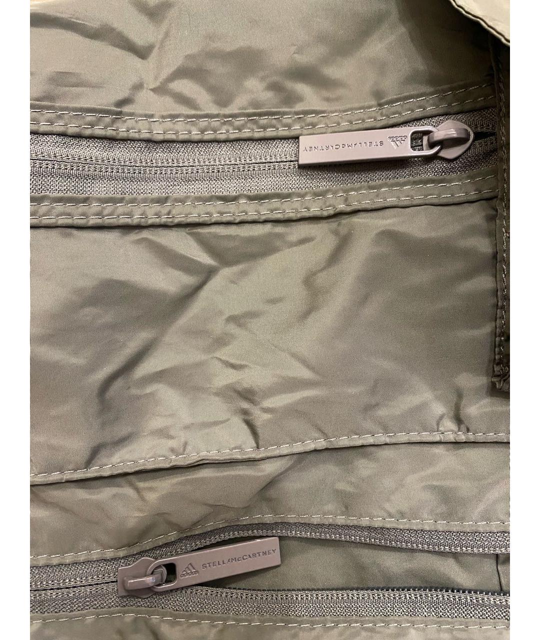 ADIDAS BY STELLA MCCARTNEY Антрацитовая синтетическая дорожная/спортивная сумка, фото 6