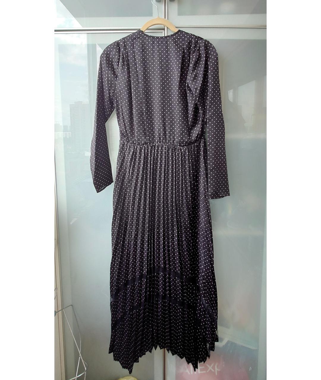 THE KOOPLES Черное полиэстеровое повседневное платье, фото 2