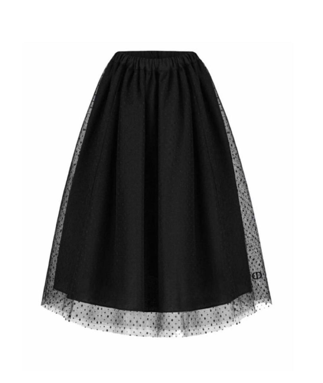 CHRISTIAN DIOR PRE-OWNED Черная юбка, фото 1