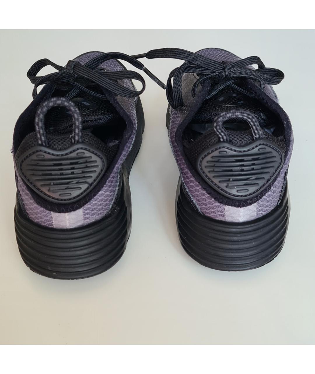 NIKE Черные текстильные кеды, фото 4