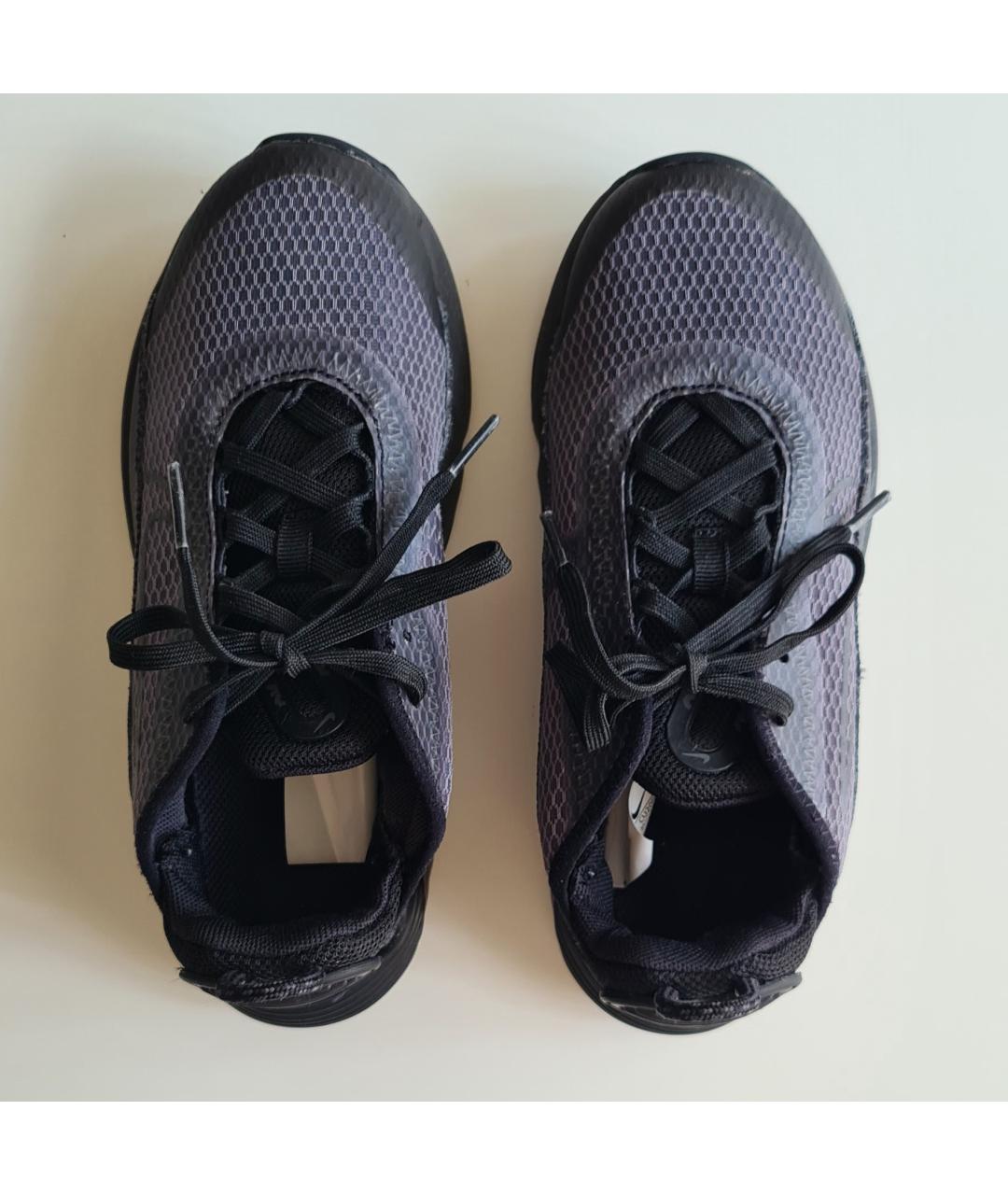NIKE Черные текстильные кеды, фото 3