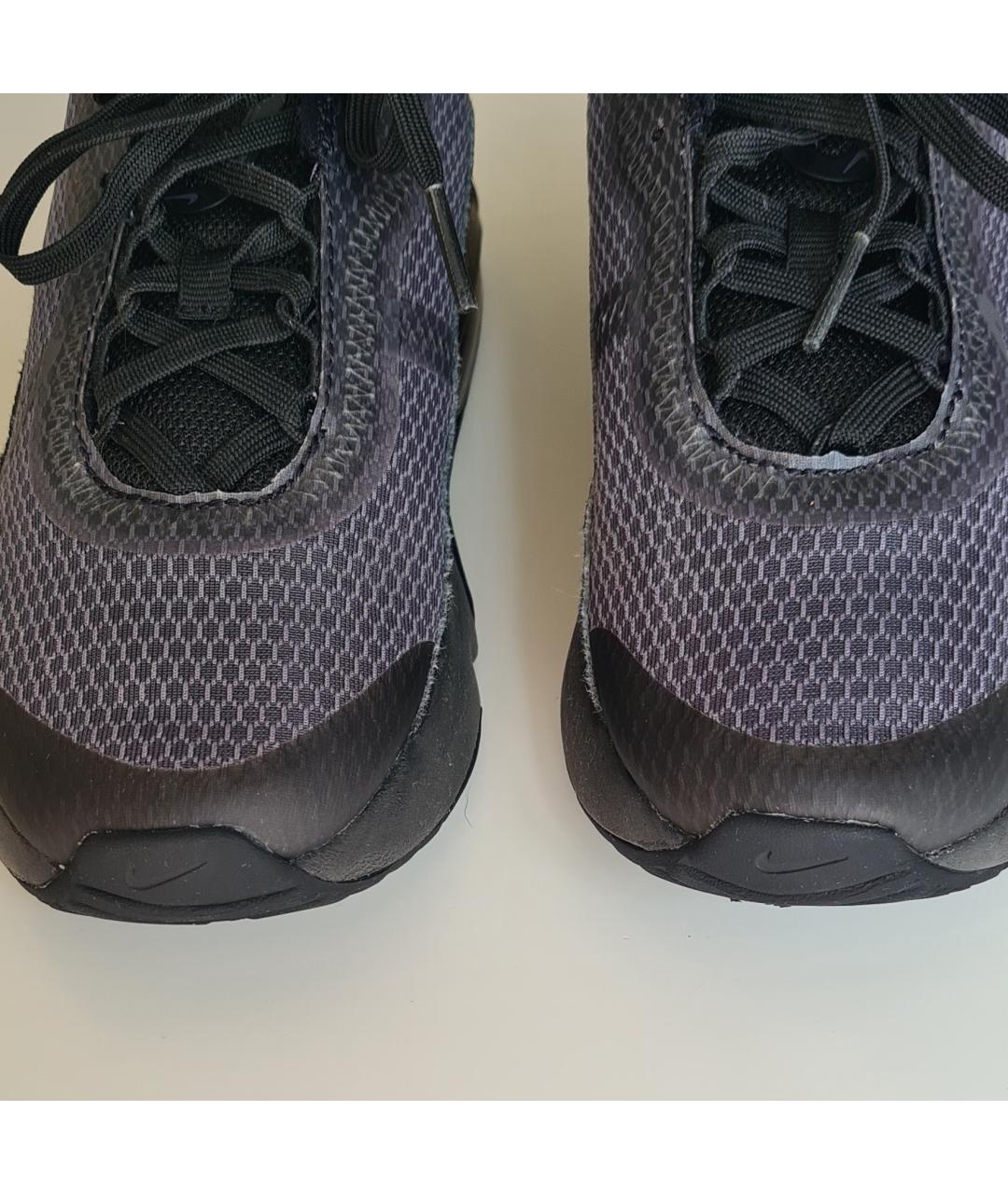 NIKE Черные текстильные кеды, фото 5