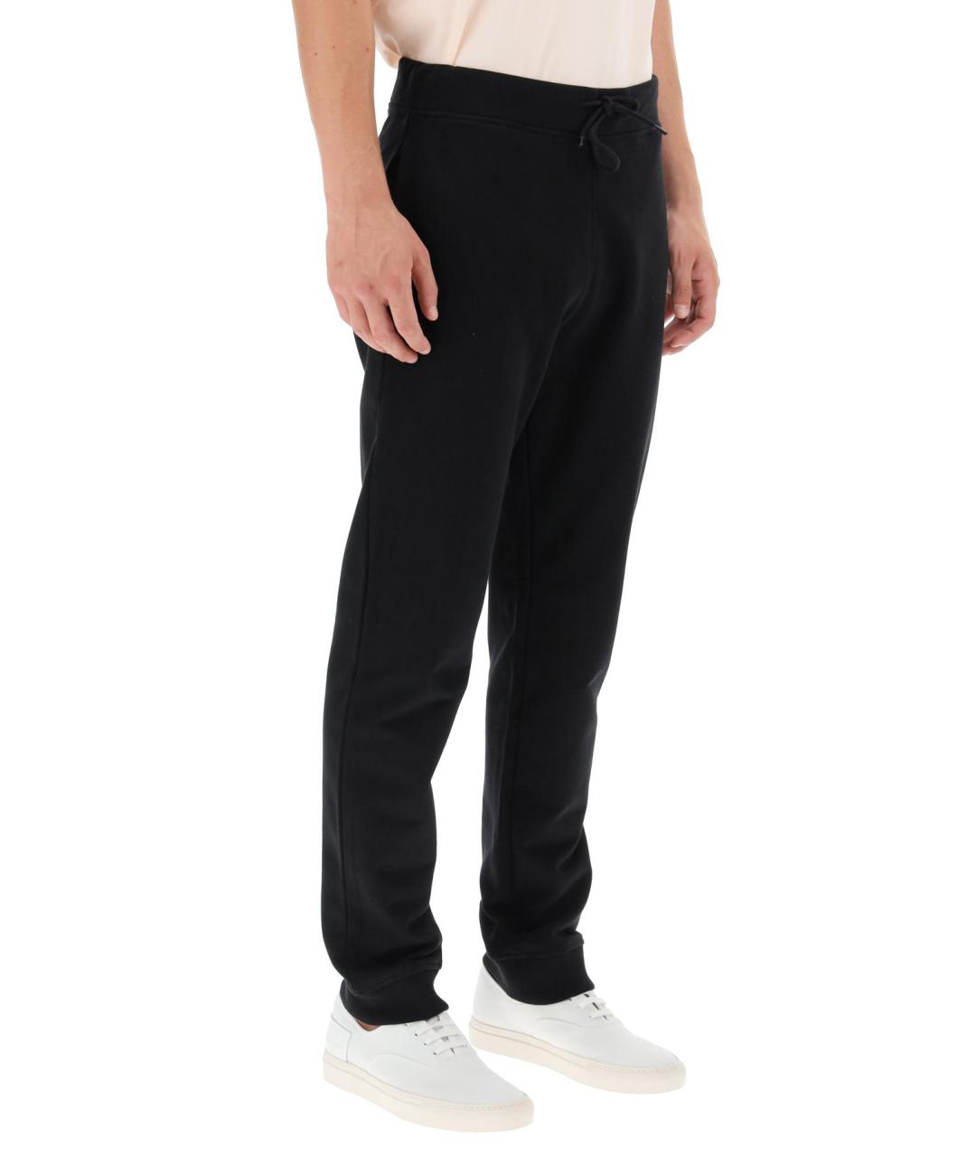 A.P.C. Черные хлопковые повседневные брюки, фото 4