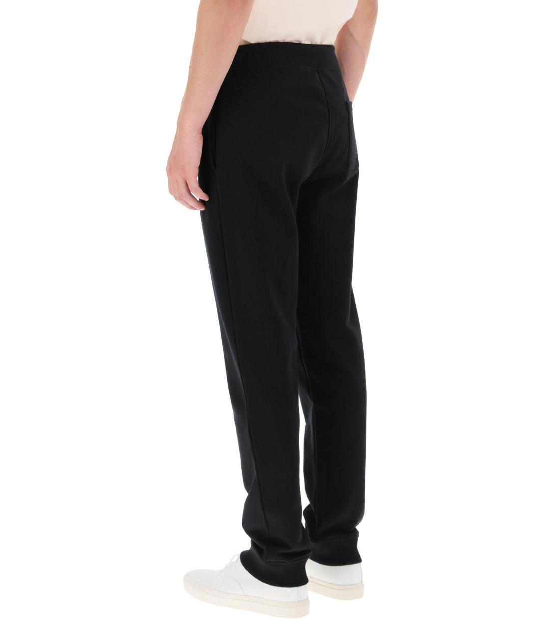 A.P.C. Черные хлопковые повседневные брюки, фото 5