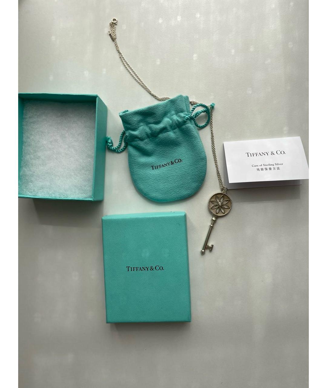 TIFFANY&CO Серебряная серебряная подвеска, фото 4