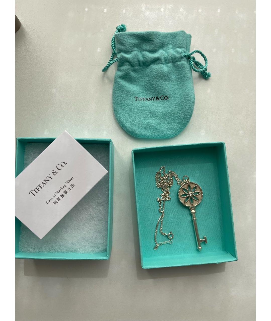 TIFFANY&CO Серебряная серебряная подвеска, фото 3